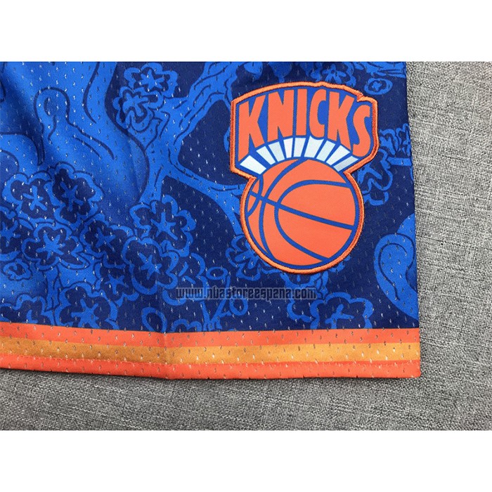 Pantalone New York Knicks Special Year Of The Tiger Azul